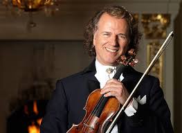 Imagem de André Rieu grande maestro e violinista.